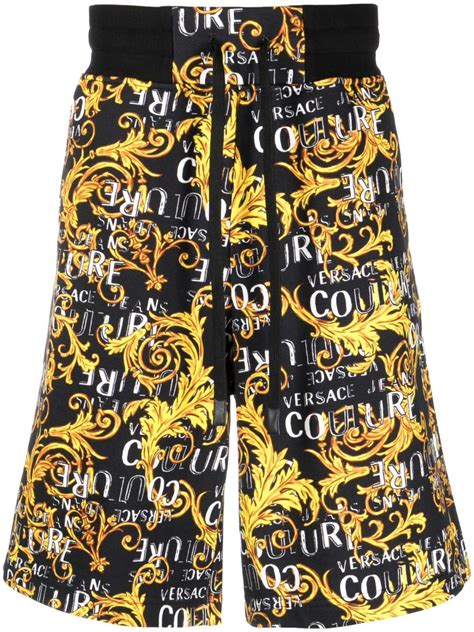 bermuda versace prezzo|Versace Jeans Couture Bermuda With Logo .